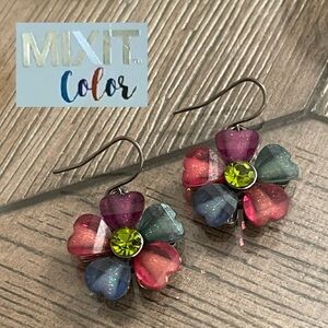 Mixit Color JCPenney’s Acrylic Flower Earrings